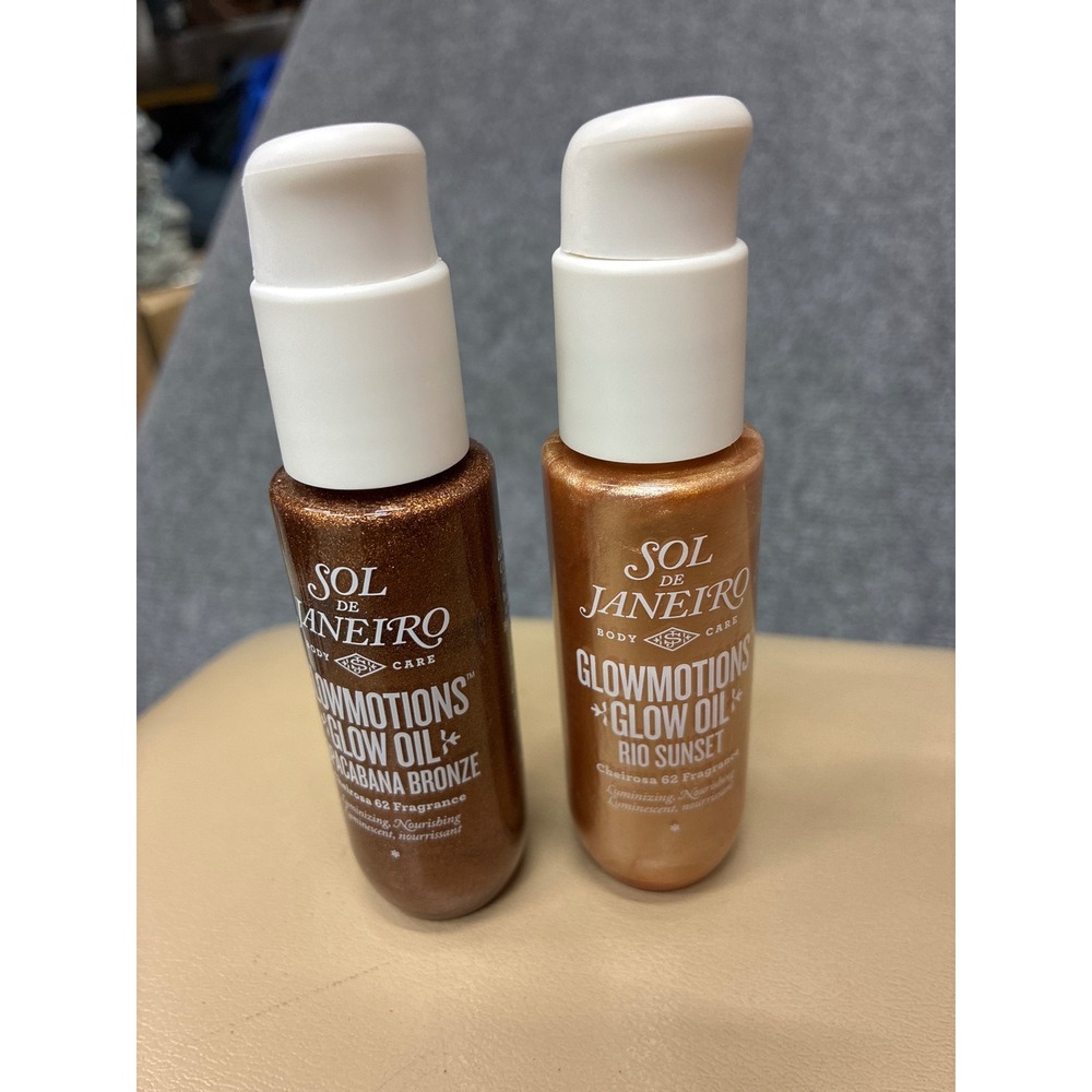 Sol de Janeiro Glowmotions Oil Rio Sunset Copacabana Bronze Duo 1oz 30ml Each